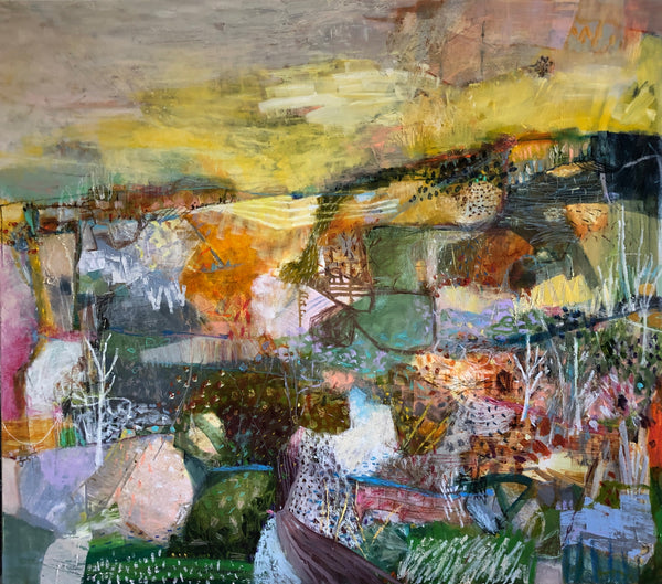 Landscape with Yellow Sky